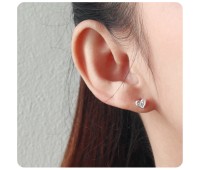 Silver Stud Earring STS-5813